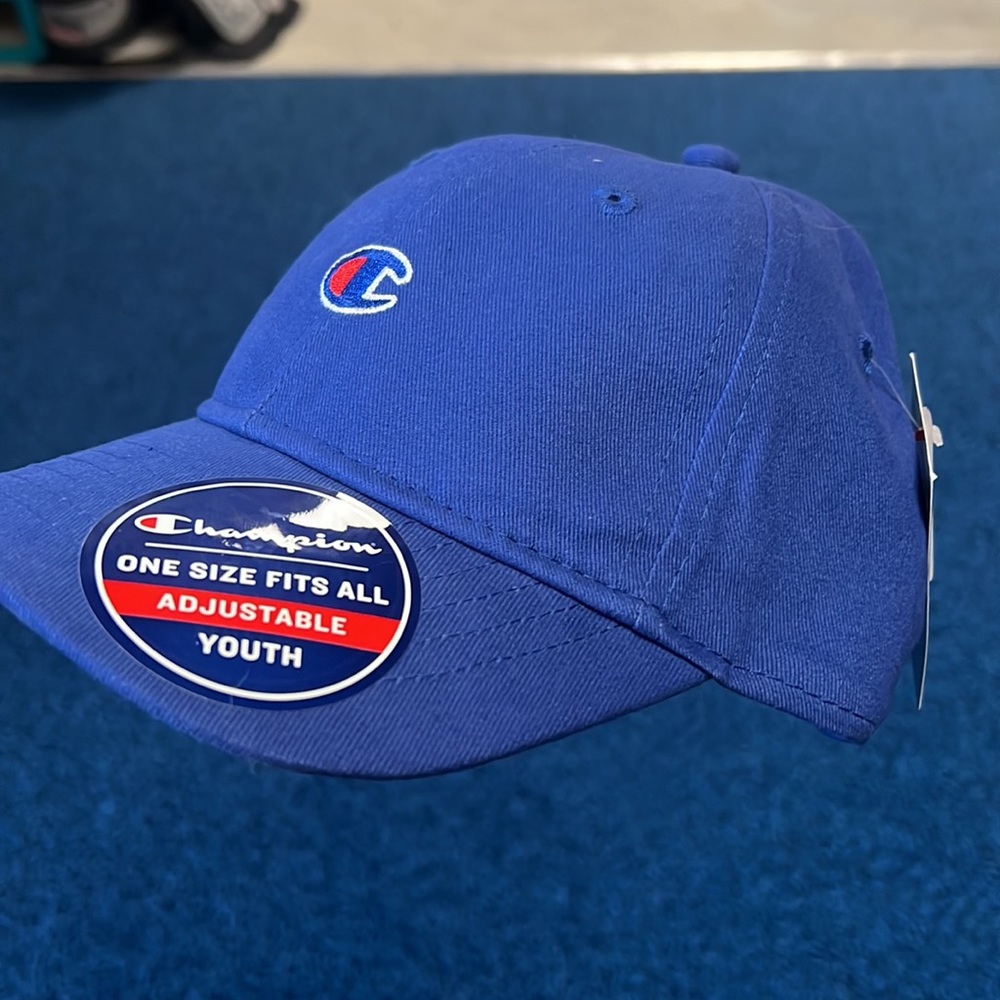 Youth Royal Blue Champion Adjustable Hat